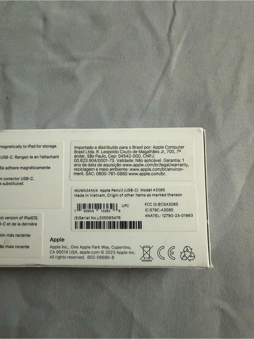Apple Pencil 1st Gen - White Stylus